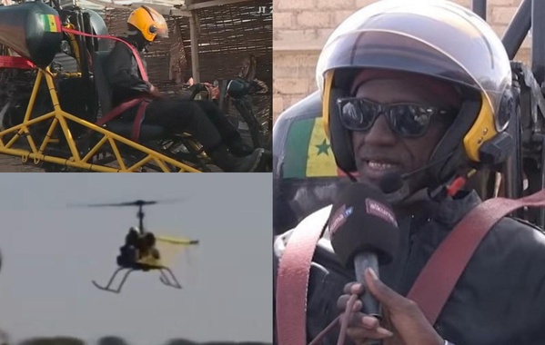 «HELICOPTERE» ARTISANAL DE TAMBACOUNDA : comment le maçon Mamadou Sow a trompé son monde