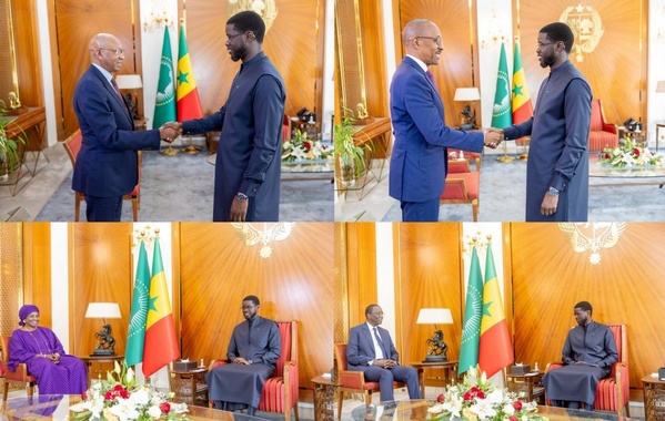 Palais : après les anciens Premiers ministres, Diomaye Faye reçoit les... Palais : après les anciens Premiers ministres, Diomaye Faye reçoit les...