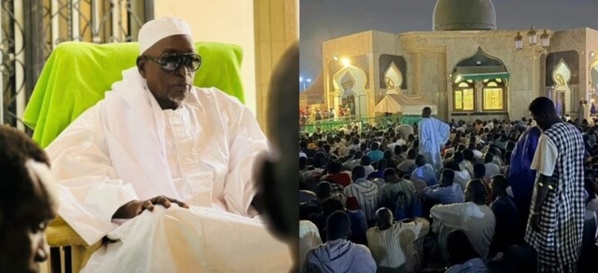 Touba : Serigne Cheikh Saliou Mbacké inhumé auprès de son père dans une grande ferveur Touba : Serigne Cheikh Saliou Mbacké inhumé auprès de son père dans une grande ferveur