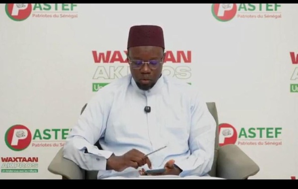Ousmane Sonko : "Le Pastef ne sera pas représenté dans le gouvernement" Ousmane Sonko : "Le Pastef ne sera pas représenté dans le gouvernement"