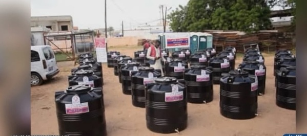 ​Touba : des réservoirs d’eau offerts à des ménages vulnérables avant le Grand Magal