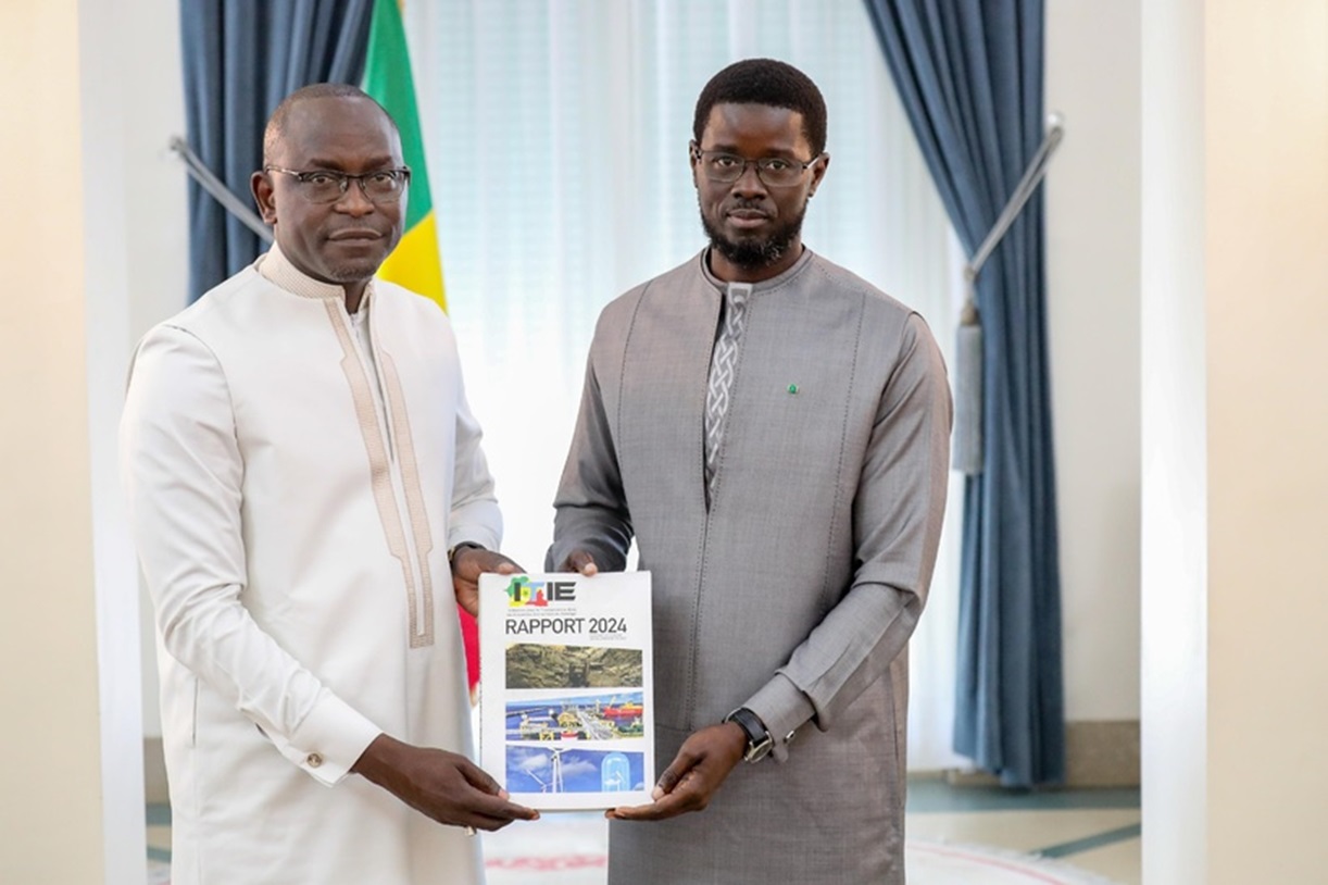 Audience : Le président de l'ITIE expose à Bassirou Diomaye Faye les défis de la gouvernance extractive