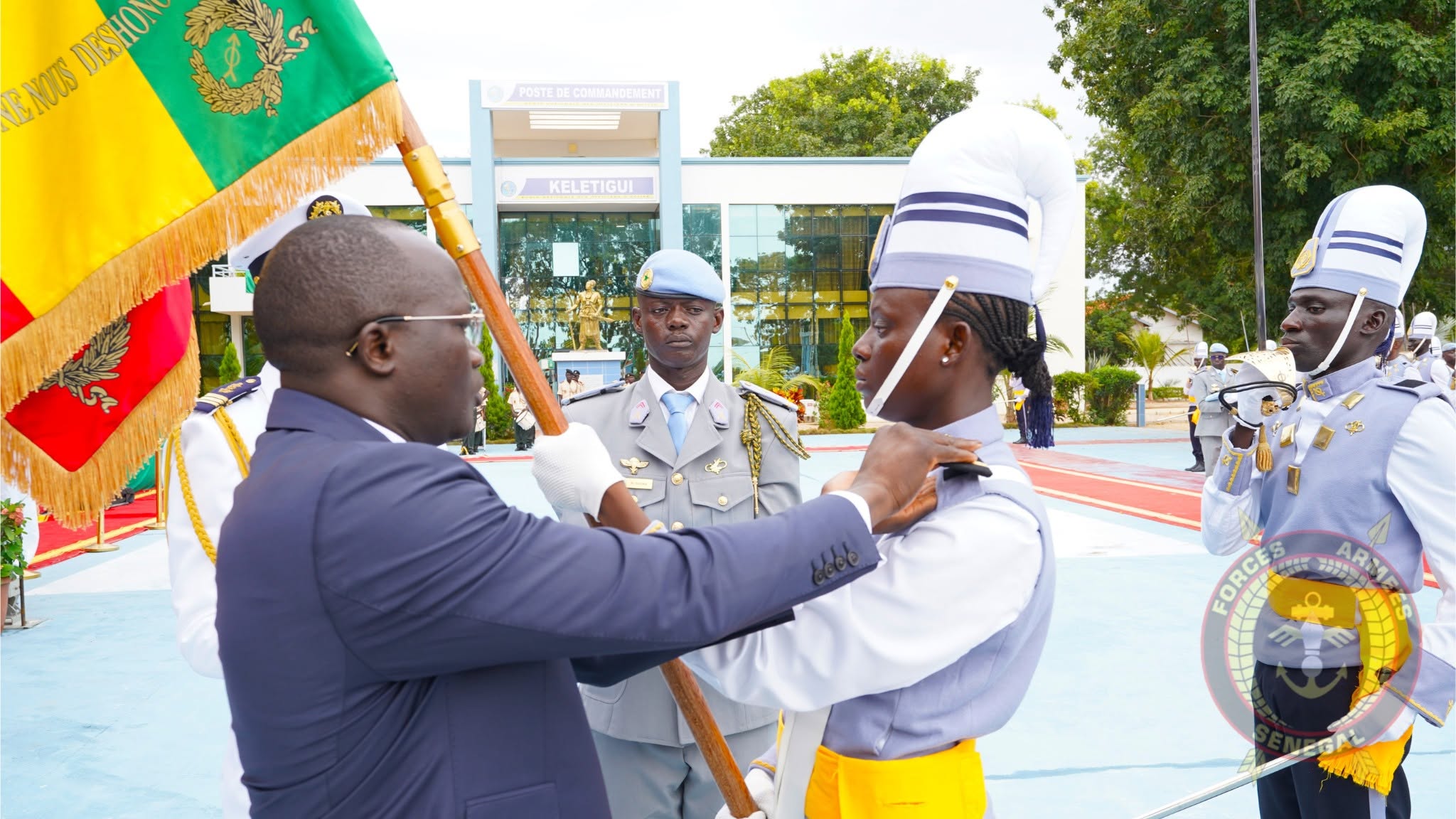 44e Promotion ENOA : 132 nouveaux sous-lieutenants reçoivent leurs épaulettes et prêtent serment