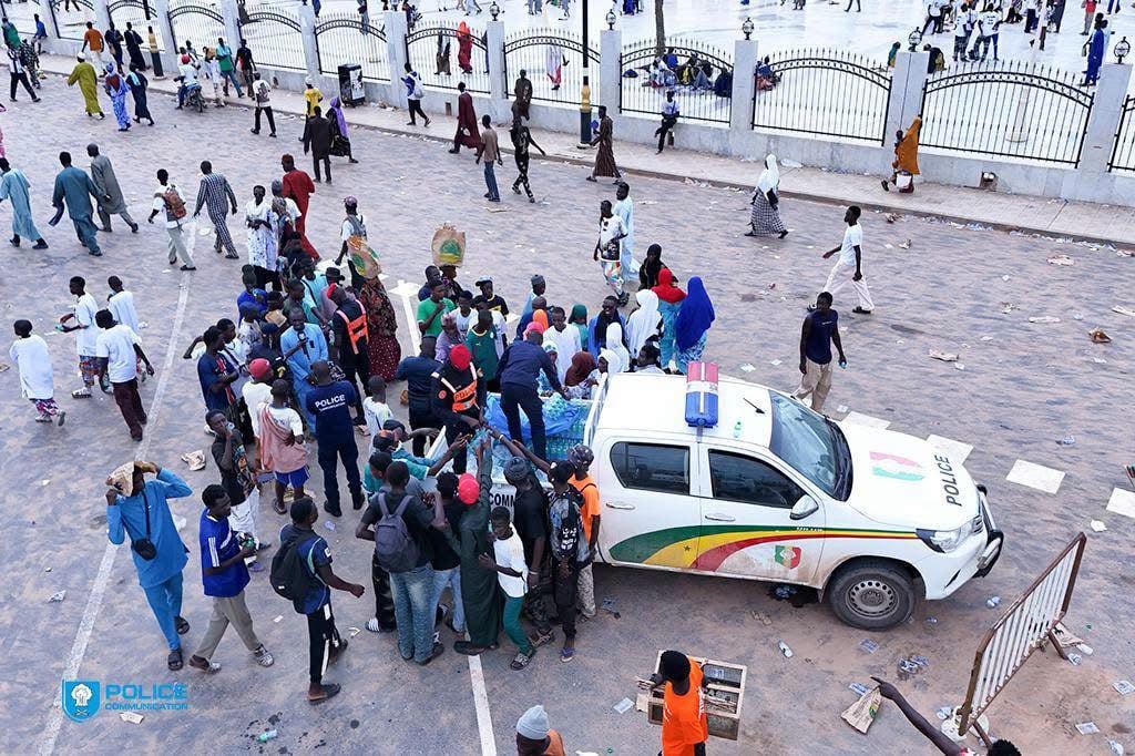  Grand Magal de Touba : Quand la police nationale conjugue sécurité et solidarité 