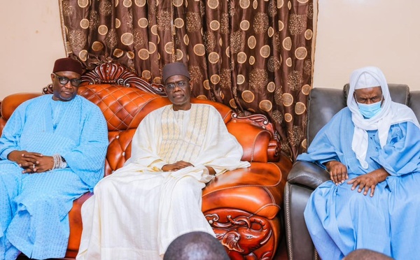 Louga : le Premier ministre Al Aminou Lô rend visite à Thierno Bachir Tall