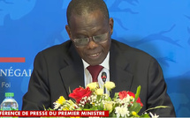 Rejet de la LFR : Le Premier ministre Ahmadou Alhaminou Mohamed LÔ face à la presse
